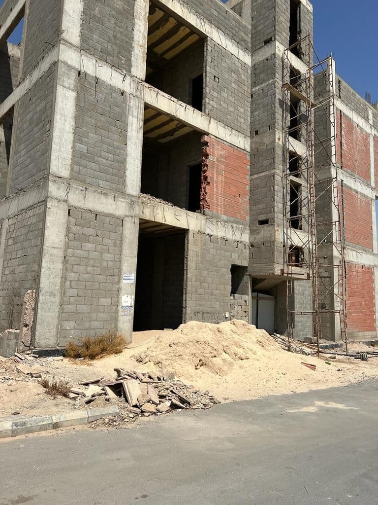 مشروع إنشاء عمارة تجارية – حي الورود، الخرج